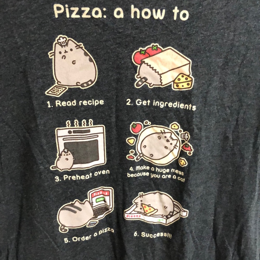 Pusheen Pizza Tee
